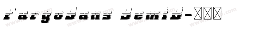 FargoSans SemiB字体转换